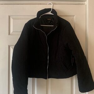 Cropped puffer jacket
